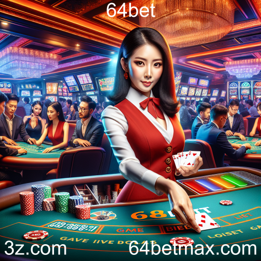 Explore a Experiência do Cassino Ao Vivo na 64bet